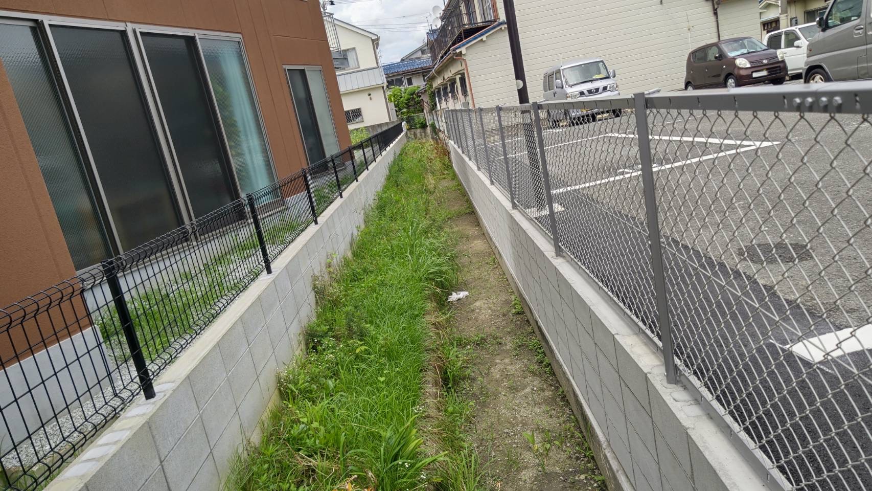 通路舗装・整備の施工写真（1枚目）