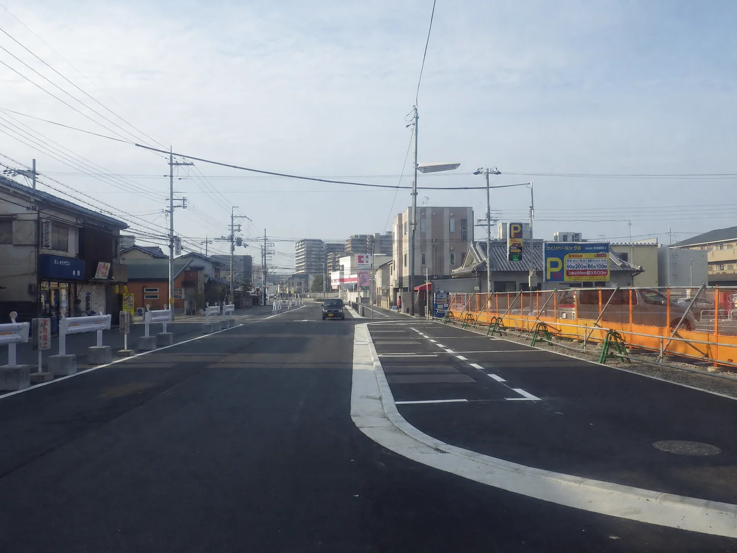 鳳上線道路築造工事2