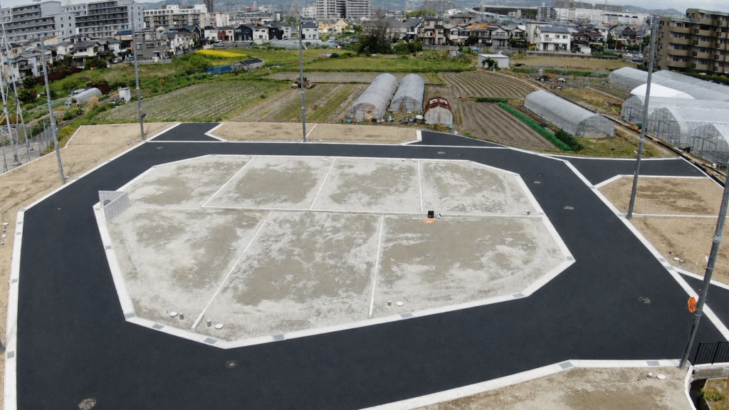 宅地造成工事 施工写真