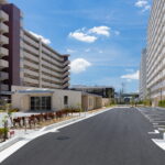 門真市営門真千石西町住宅第4期新築工事 はしご車活動空域